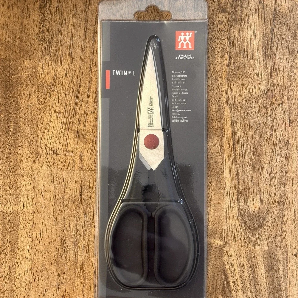 Zwilling J.A.‎ Henckels Twin L Multi-Purpose 8 Inch Kitchen Shears 41370-001 NEW